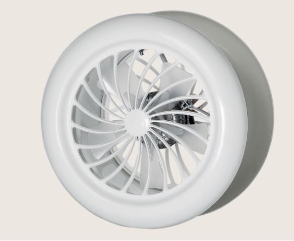 Exaustor/Ventilador Axial Industrial Bivolt 250MM Branco Marca Tron